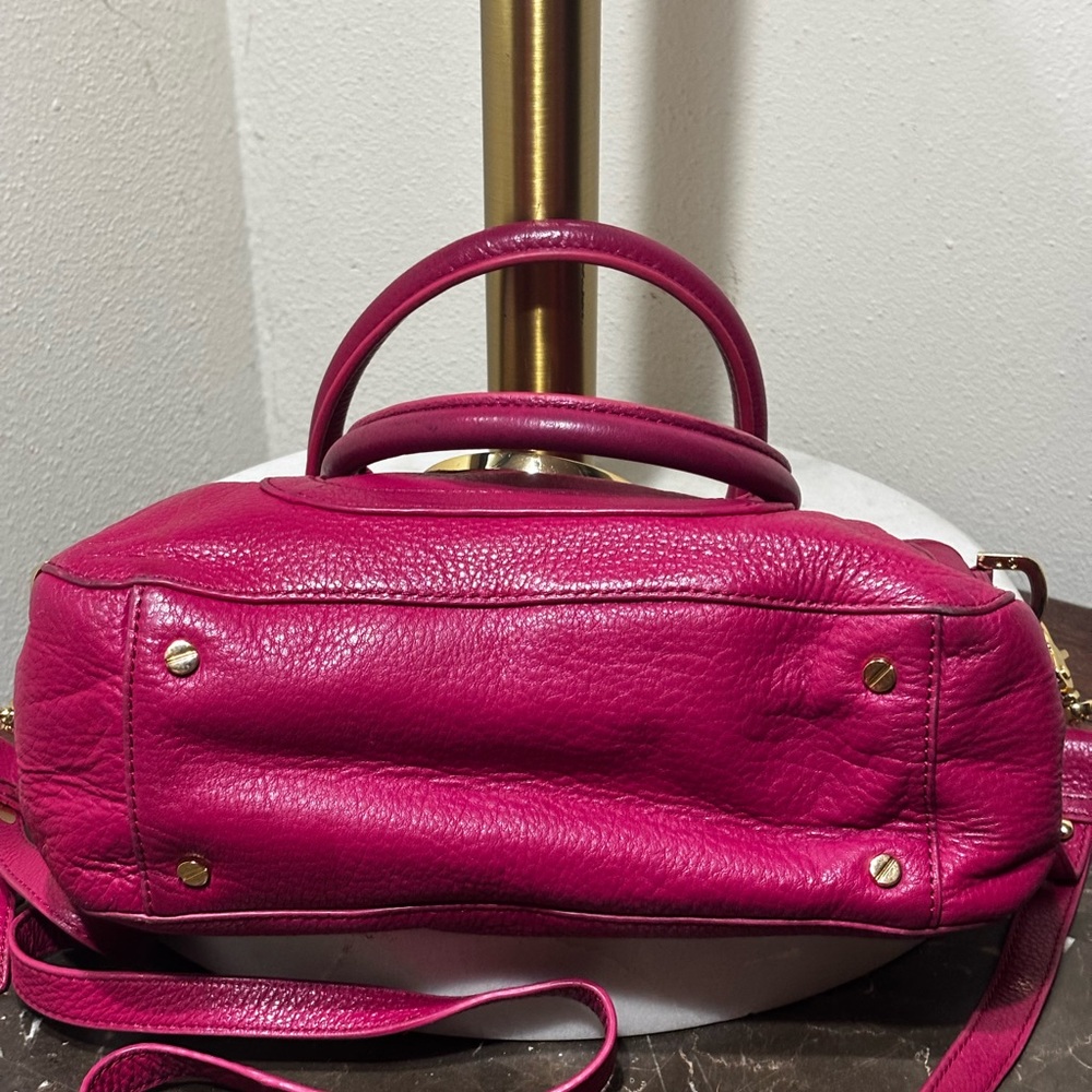 Tory Burch Fuchsia Satchel - Picture 3 of 10